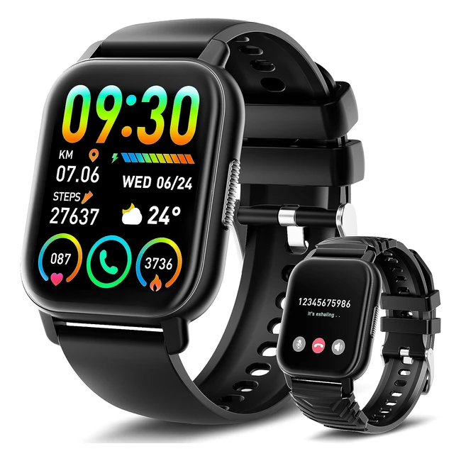 Smartwatch Bluetooth 185 - Reloj inteligente hombre mujer - 112 modos deportivos