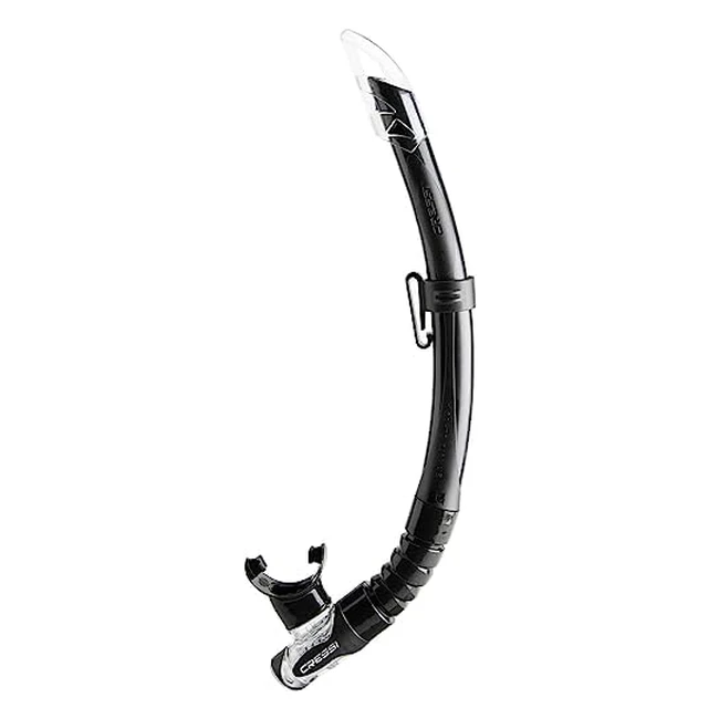 Cressi Adult Gamma Snorkel - High-Quality Italian-Made Gear EG261550