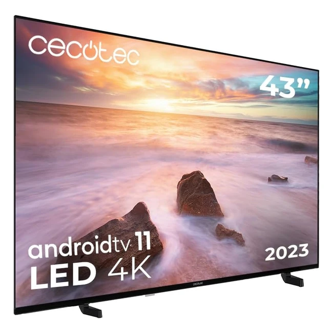 Televisor LED 43 Smart TV A2 Series ALU20043S 4K UHD Android 11 - Diseo sin Ma