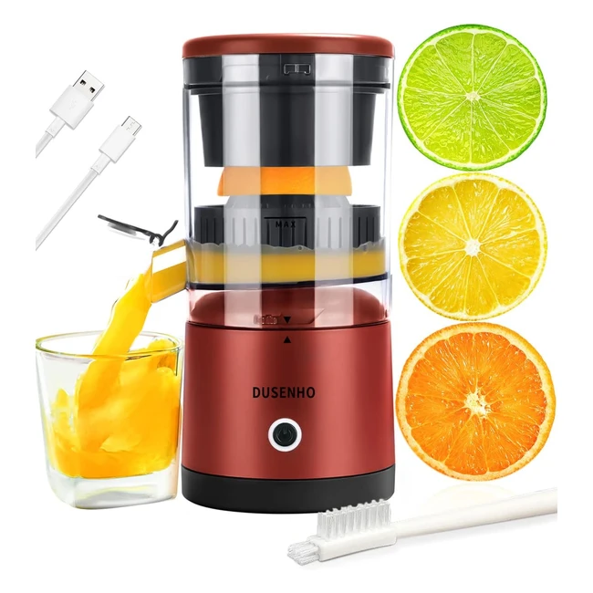 Presse-agrumes lectrique USB pour citron orange - 45W bec antigouttes haut r