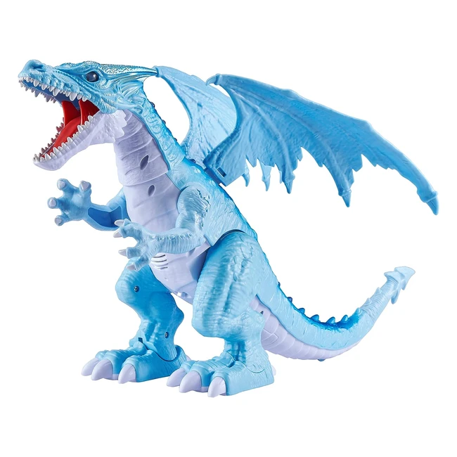 Robo Alive Zuru 36678 Dragon Blue - Realistic Roaring Sound Effects