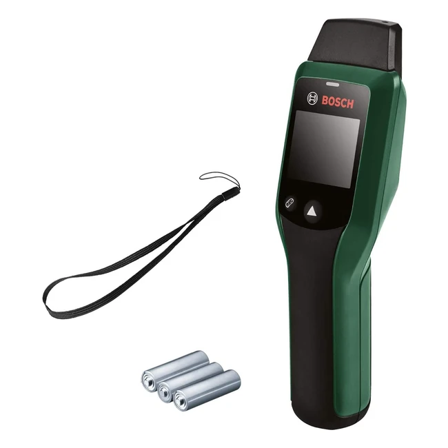 Bosch Universalhumid Feuchtigkeitsmesser für Holz, Gruppe Auswahl, Holzgruppen Aufkleber, 12 Sprachen