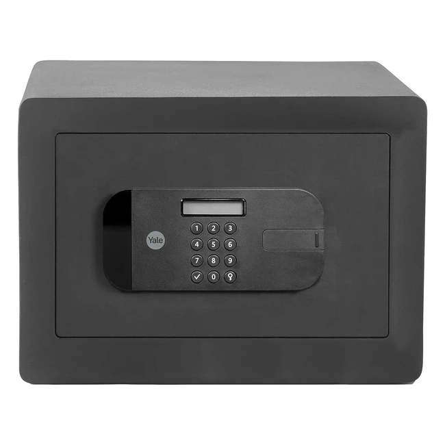 Coffre-fort Yale YSEB250EB1 - Serrure électronique - 100 000 combinaisons - Format 25x35x30 cm - Noir