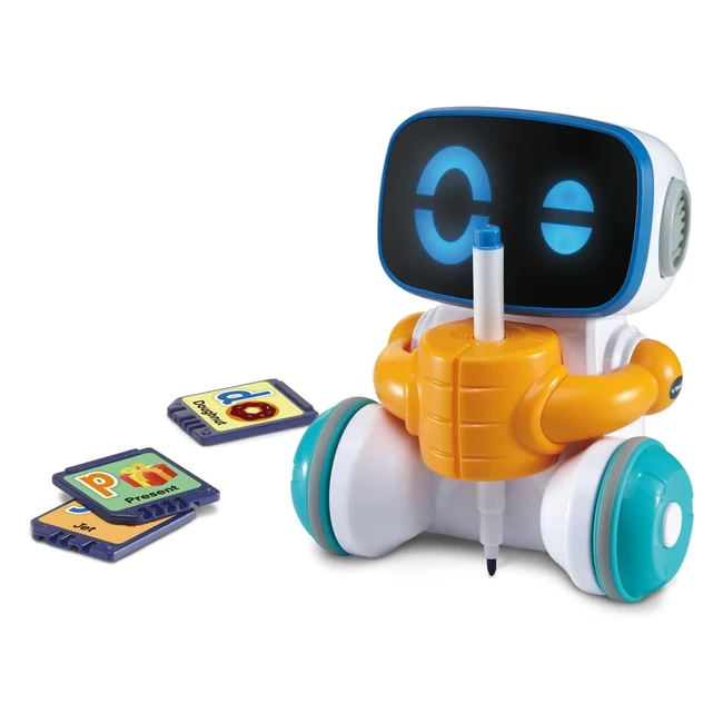 VTech JotBot Drawing Coding Robot - Kids Learning STEM Toy - Suitable for Boys Girls 3-5 Years
