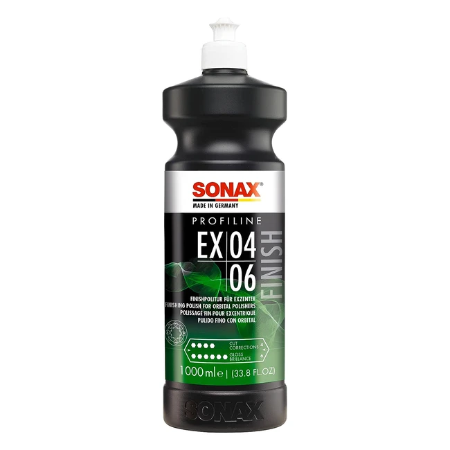 SONAX 242141 Profiline EX 0406 Polish - Kratzerentfernung, Tiefenglanz, Farbauffrischung