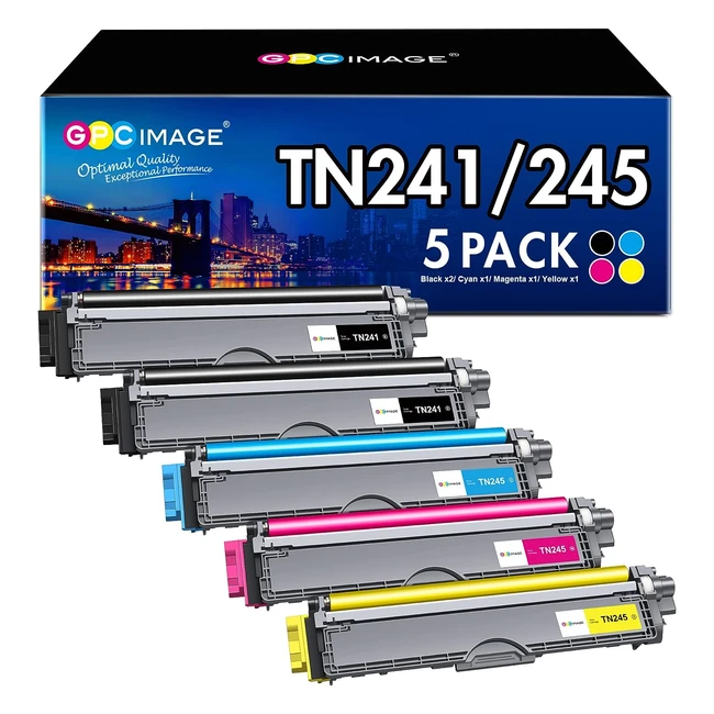 Cartouche de toner compatible GPC Image TN241 TN245 pour Brother TN241 TN245 - M