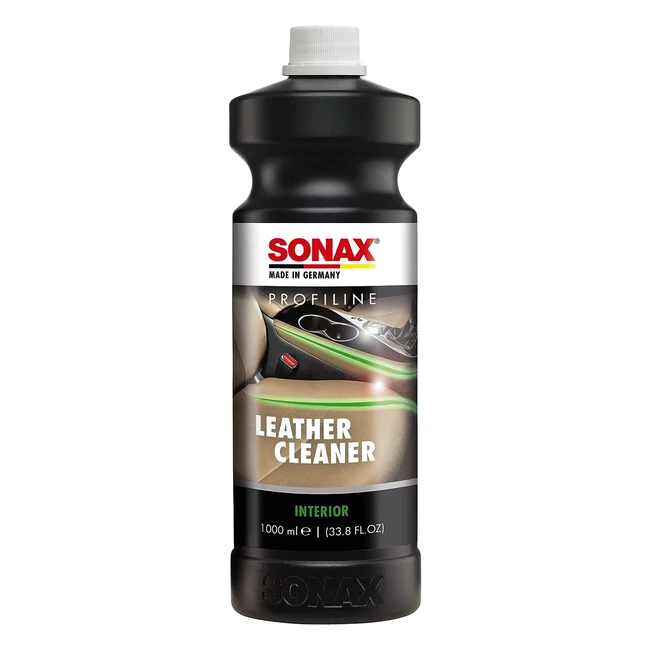Sonax Profiline Leathercleaner 1L - Extra starker Schaumreiniger für hochwertige Lederoutfits aus pigmentiertem Glattleder
