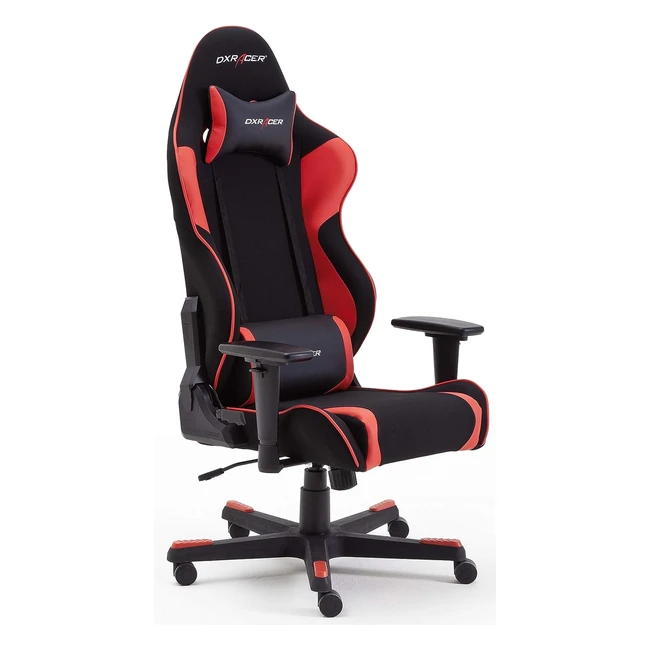 Robas Lund Racer R1 Gaming Bürostuhl, ergonomisch, höhenverstellbar, mit Wippfunktion