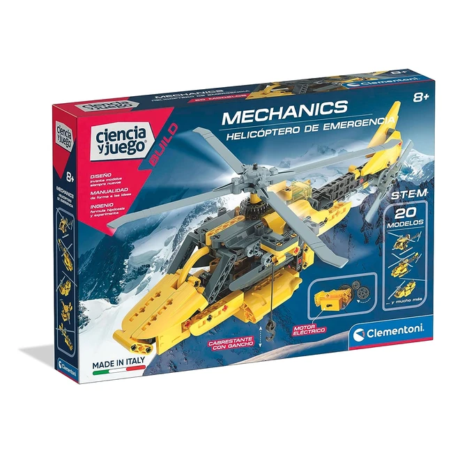 Juego de construcciones STEM Clementoni multicolor ref 55422 - Construye un