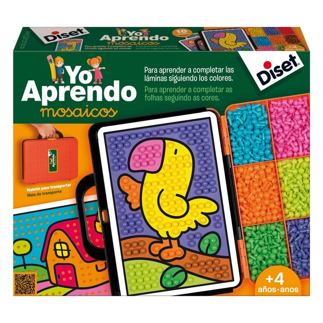 Juego Educativo Diset Yo Aprendo Mosaicos - A partir de 4 aos