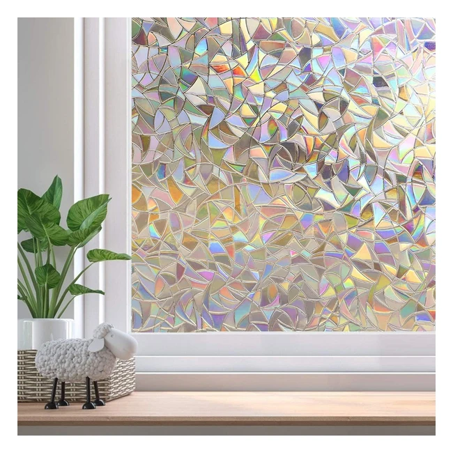 Film Fentre lectrostatique Anti-UV Anti-Regard 90x400cm