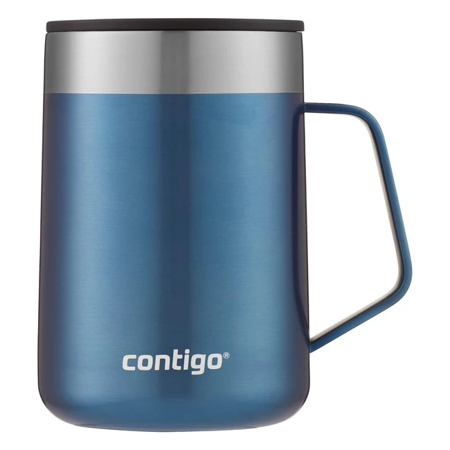 Contigo Streeterville Desk Mug - Insulated Coffee Thermal Mug with Stainless Steel Handle