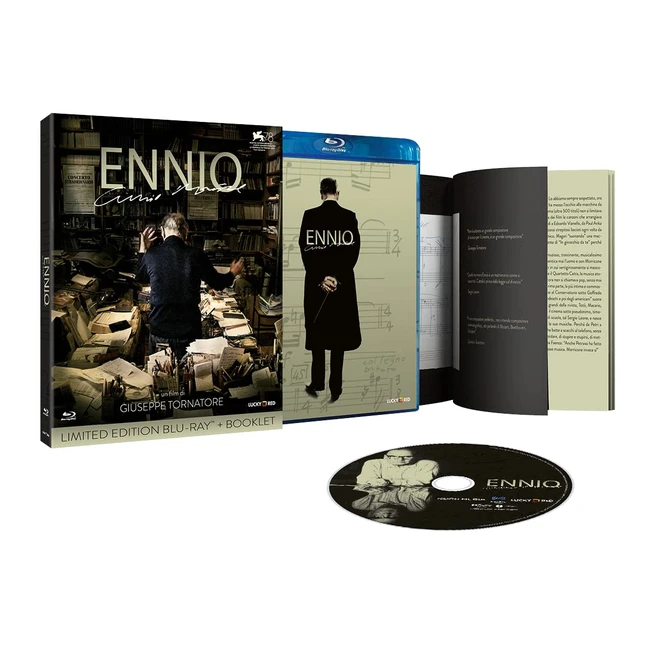 Ennio Bluray Booklet - Alta qualità audio e video