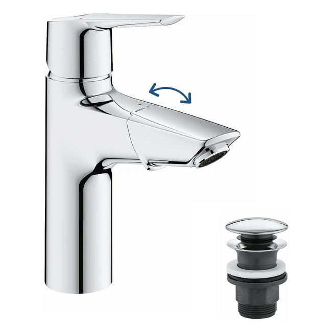 GROHE QuickFix Start 24205003 Einhebel-Waschtischmischer DN 15 M Größe Chrom