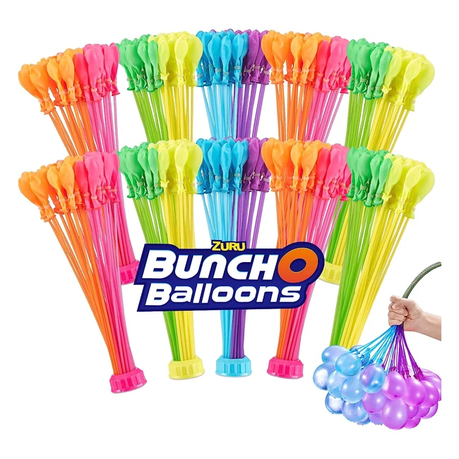 Bunch o Balloons Fiesta Tropical - Ms de 330 globos de agua autosellantes - R