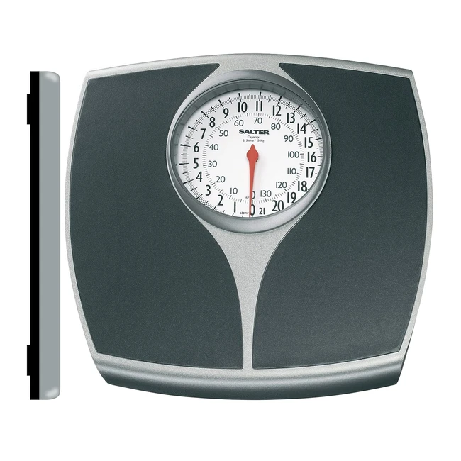 Salter 148 BKSVD Speedo Dial Mechanical Bathroom Scale - Fitness Scale with 136kg Capacity