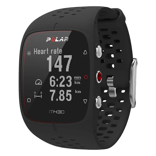 Polar M430 GPS-Sportuhr fr Laufen  Herzfrequenztracker  Aktivitts- und Sch