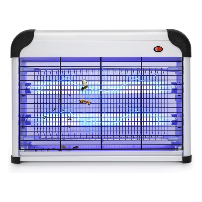 Lámpara Antimosquitos DJRoll 20W - Mata Insectos y Moscas - Repelente de Mosquitos para Interior
