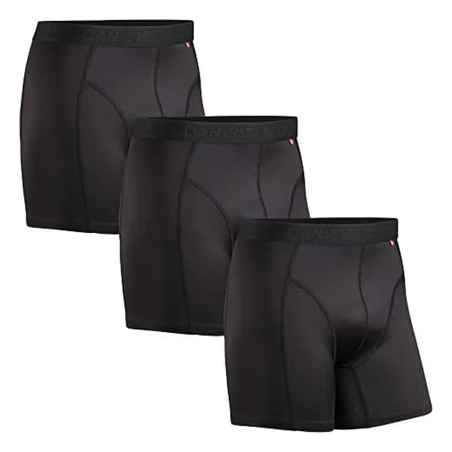 Calzoncillos deportivos para hombre Danish Endurance 3 - Elásticos, transpirables y de microfibra