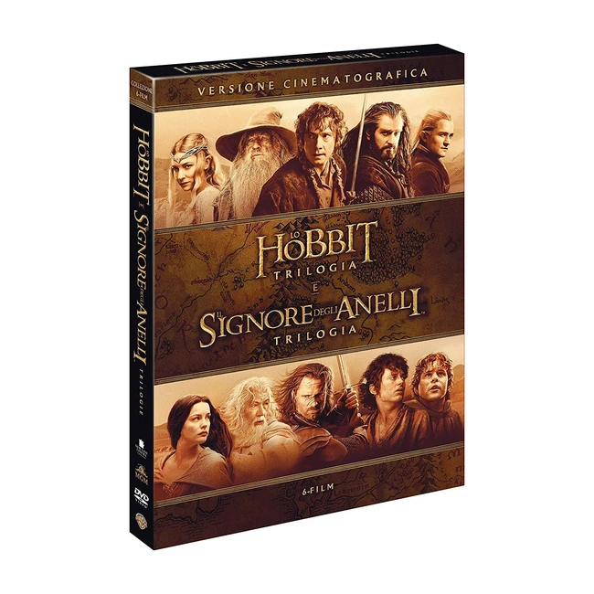 Lo Hobbit - Il Signore degli Anelli Box 6 DV Trilogie Cinematografiche