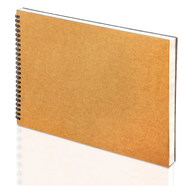 Album da disegno professionale A4 con rilegatura a spirale - Mamowla