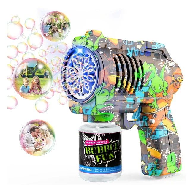 Panamalar Pistola a Bolle Macchina Portatile 10000 Bollemin 130ml Soluzione Auto