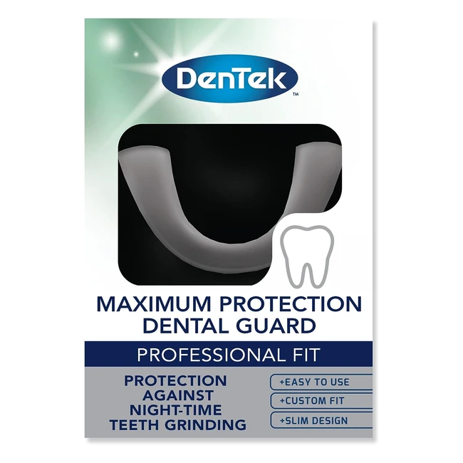 Dentek Maximum Protection Dental Guard  Stop Nighttime Teeth Grinding