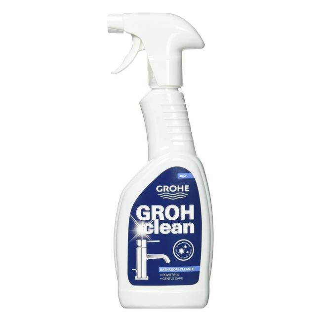 Grohe Grohclean Badreiniger 500 ml - Entfernt Kalk und Wasserflecken