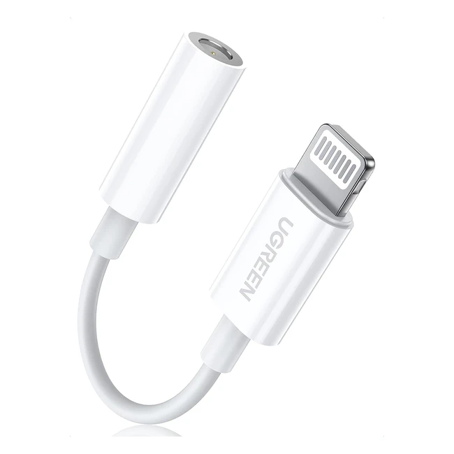 Adaptateur Lightning Jack 3.5mm MFI Certification | iPhone 14 Pro Max | Qualité Sonore Exceptionnelle