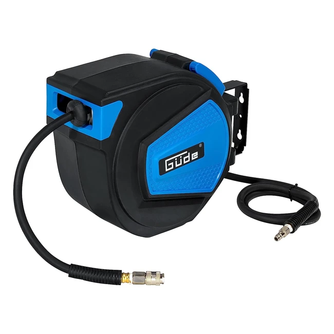 GDE 02882 Automatischer Schlauchaufroller 15 m 12 bar max. Arbeitsdruck 95 mm Innendurchmesser 3 mm Wandstärke
