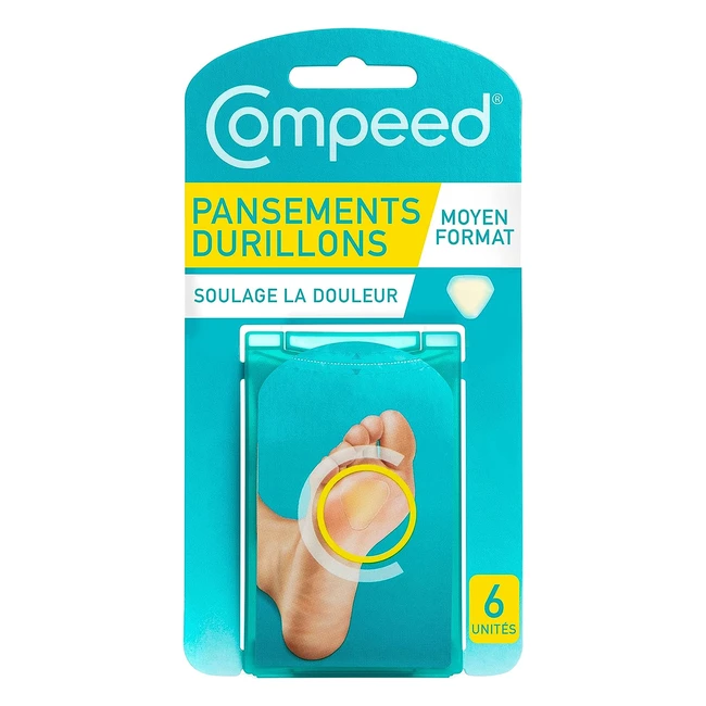Compeed Callus Pflaster Medium Nr 45x44cm 6er Pack