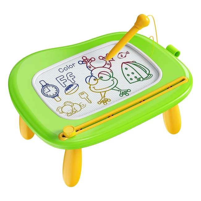 Lavagna Magica BravoKids - Giocattoli per Bambini - Regalo Compleanno Natale - Tavoletta Grafica Educativa - Verde