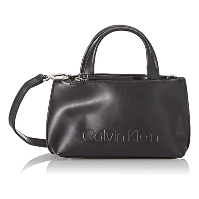 Calvin Klein Damen CK Set Mini Bag - Schwarz - Einheitsgröße - CK Black
