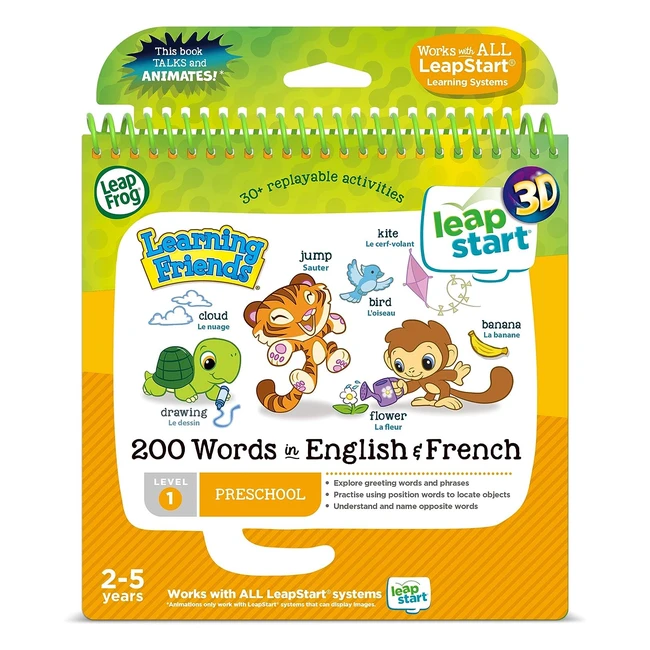 LeapFrog 462003 200 Words Activity Book - Multicoloured