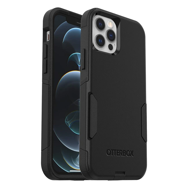 Coque antichoc Otterbox pour iPhone 12/12 Pro - Série Commuter Noir