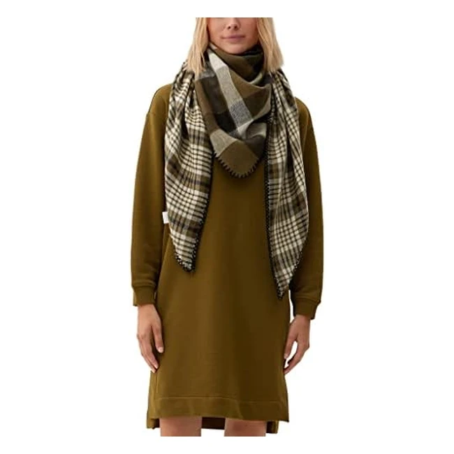 sOliver Accessoires Damen Halstuch 79N6-1 Baumwollmix weiche Qualitt