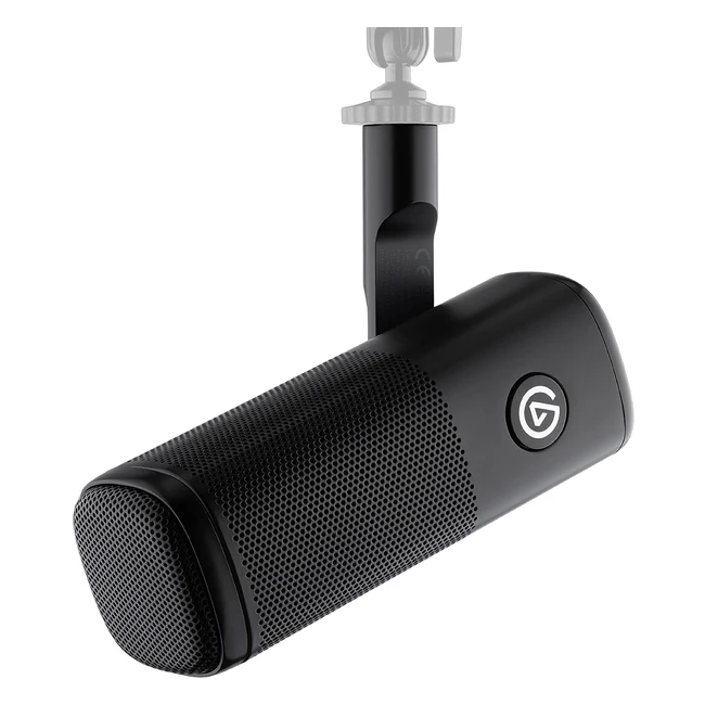 Elgato Wave DX Micrófono XLR Dinámico | Reducción de Ruido | Optimizado para Voz | Podcasts, Streaming y Retransmisiones | Mac y PC