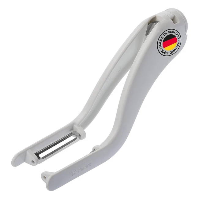 Doppio Pelaverdure Westmark Peelstar KS 60602260 - Lama in Acciaio Inox - Pela Asparagi e Verdure Affusolate - Adatto per Mancini e Destrosi