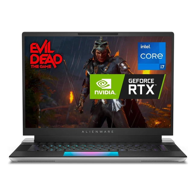 Alienware X16 R1 Gaming Laptop, Intel Core i7 13700H, 16'' QHD 165Hz 3ms Display, 16GB RAM, 1TB NVMe SSD, RTX 4060 8GB