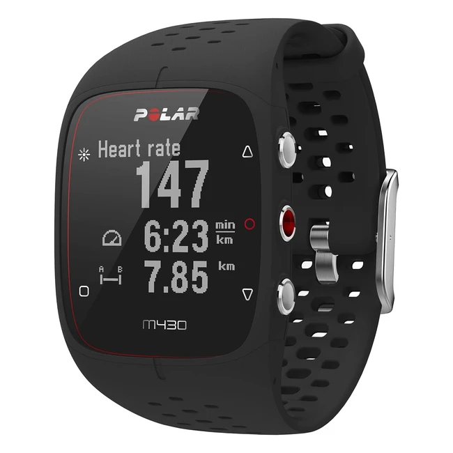 Polar M430 GPS Sports Watch for Running - Exclusive to Amazon - Heart Rate Tracker - 24/7 Activity & Sleep Tracking - Size M