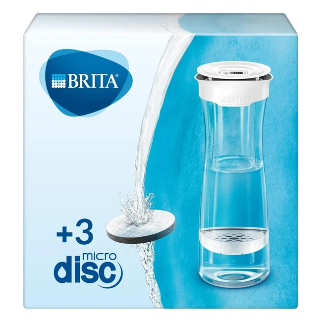 Bouteille filtrante Brita, réduit chlore, plomb et impuretés organiques, 3 filtres inclus
