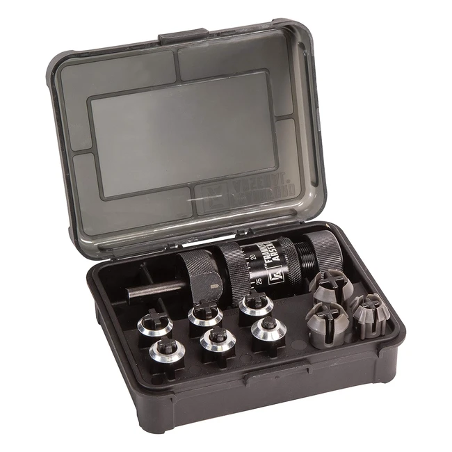 Frankford Arsenal Universal Precision Case Trimmer - HSS Construction - Drill Press or Hand Drill - Storage Case - Reloading