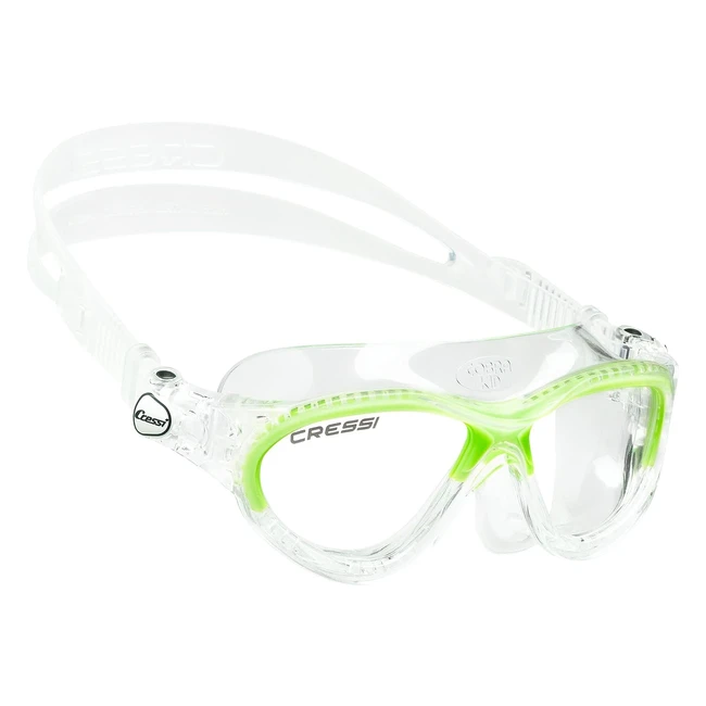 Cressi Kinder Schwimmbrille, Bruchsichere Linsen, UV-Schutz, Antibeschlag-Behandlung