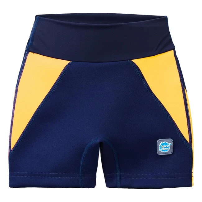 Splash About Toddler Jammers - Navy/Yellow - Size 23 - Leak-Proof & Comfortable