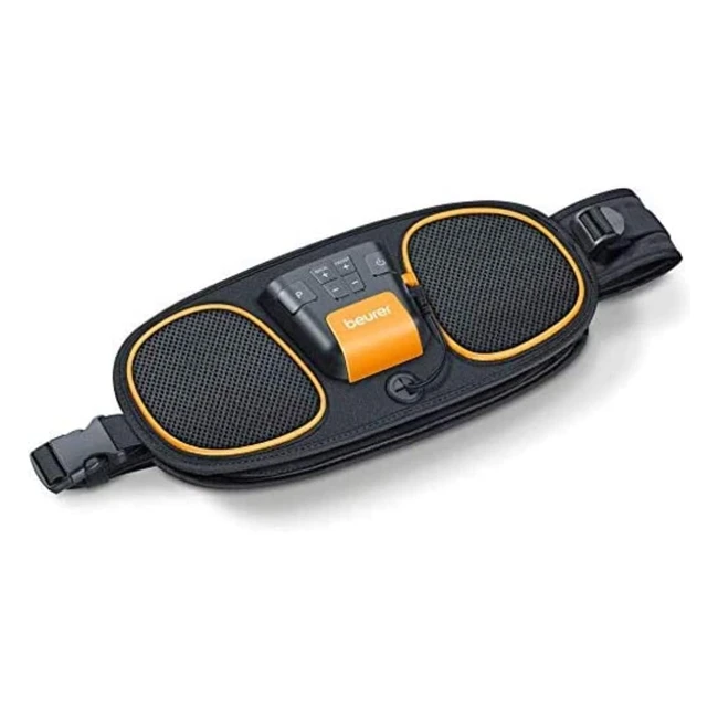 Beurer EM 39 2in1 Abdominal and Back Muscle Trainer - EMS Belt for Effective Muscle Training
