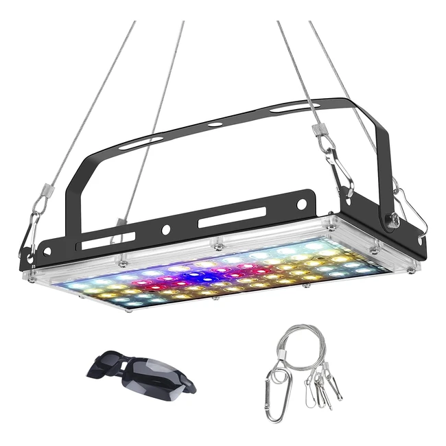 Lampe horticole 150W, spectre complet LED pour plantes - Bosytro