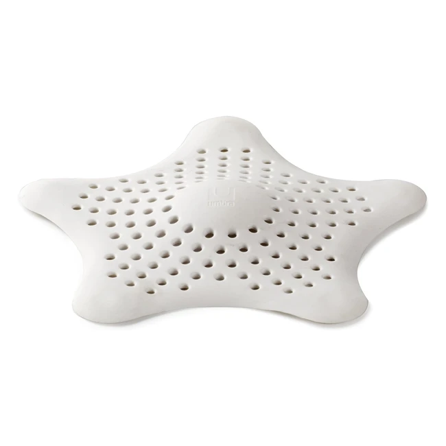Umbra Starfish Drain Cover & Hair Catcher - White | Reference: XXXX | Easy Installation, Water-Resistant