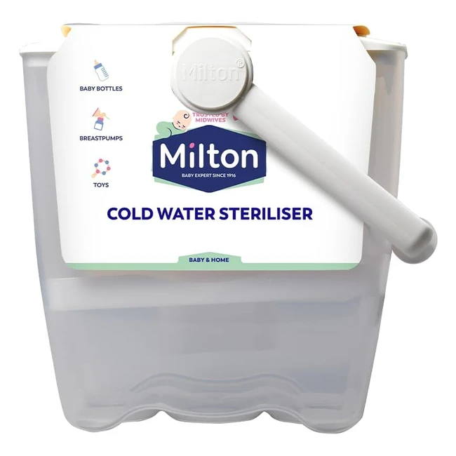 Milton Cold Water Steriliser - Complete Sterilisation in 15 Minutes