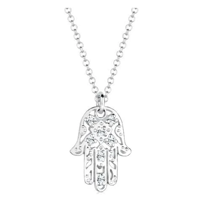 Collier Femme Main de Fatima avec Cristal - Élégance et Durabilité