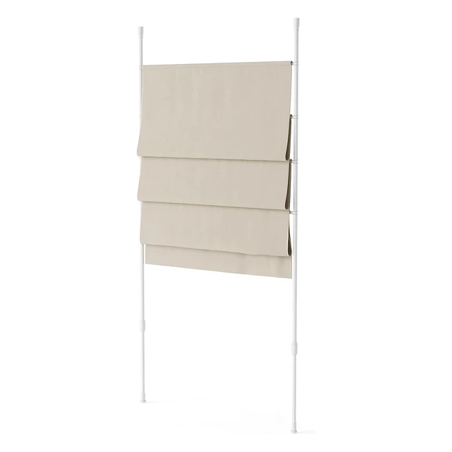 Umbra Anywhere Blind Room Divider - Linen, Easy to Use, Non-Damaging